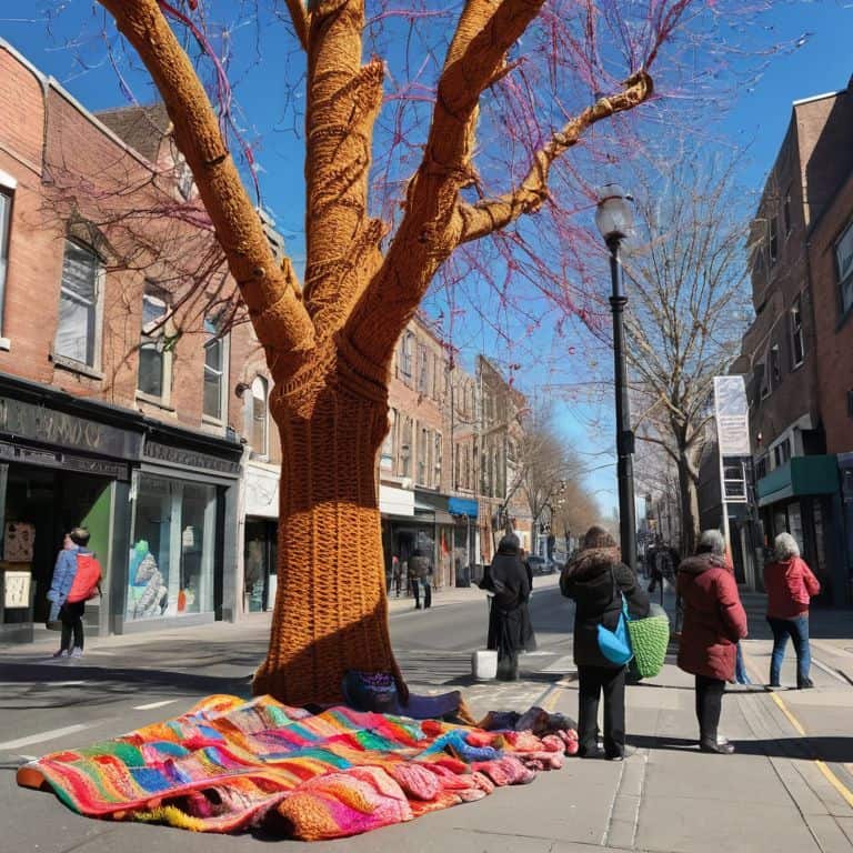 Uncovering Guerilla Knitting