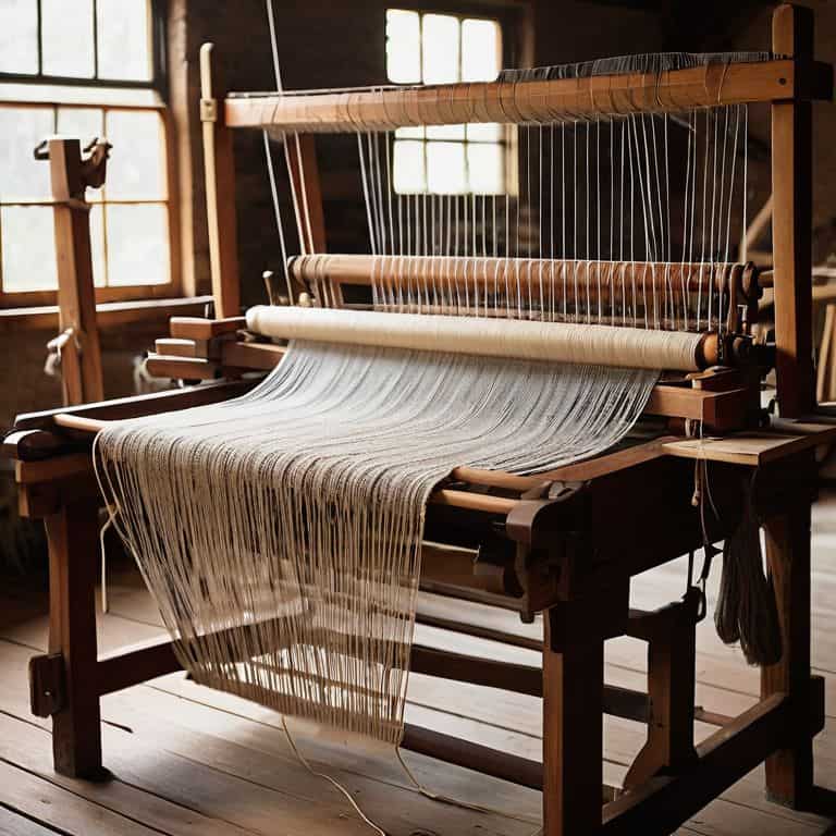 Unraveling Four Shaft Looms in action