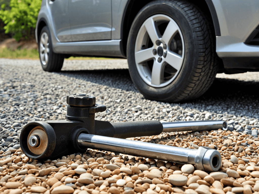 Changing a Flat Tire Quickly