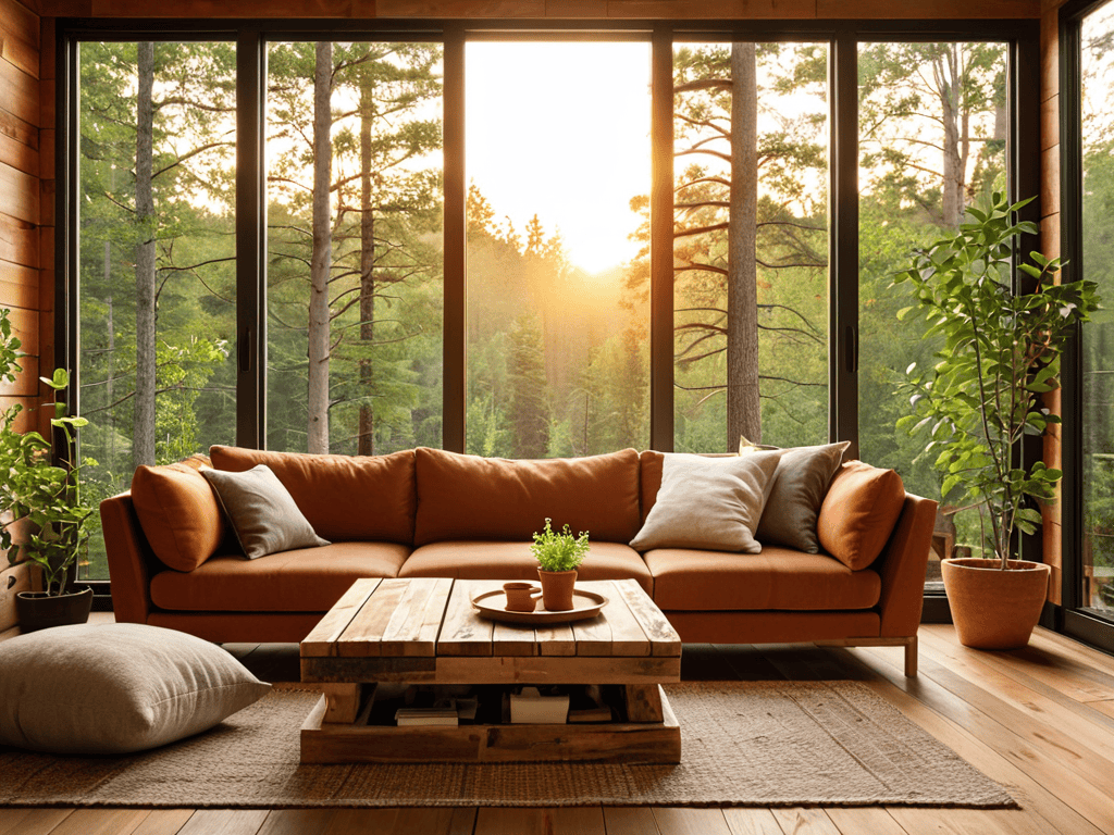 Nature Inspired Home Makeover Interior