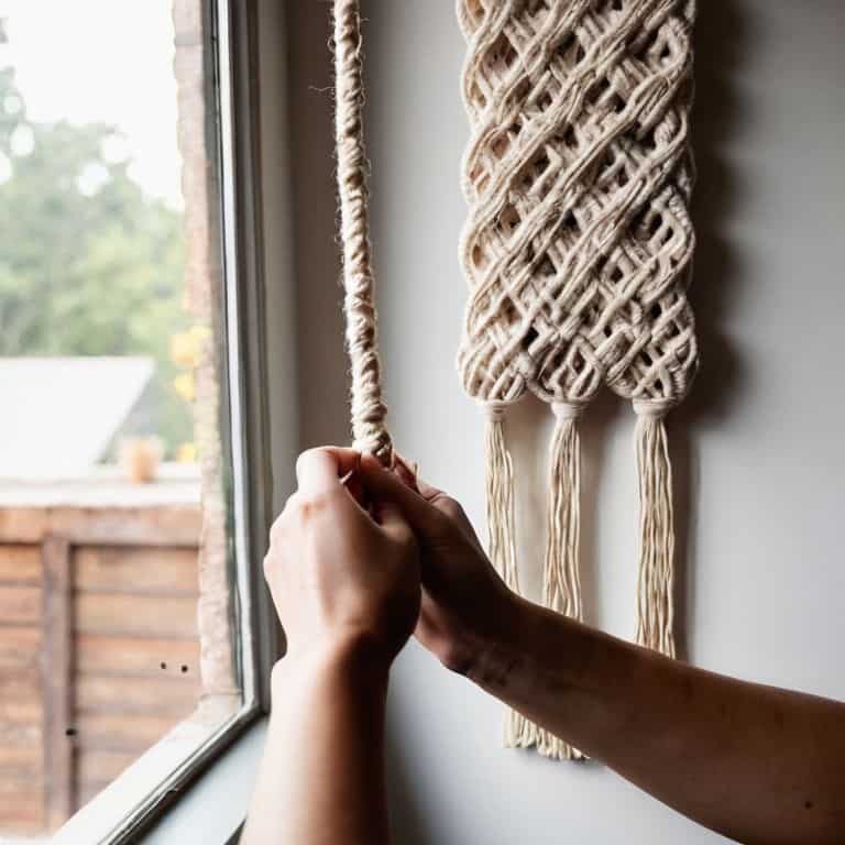Unraveling Macrame knot patterns