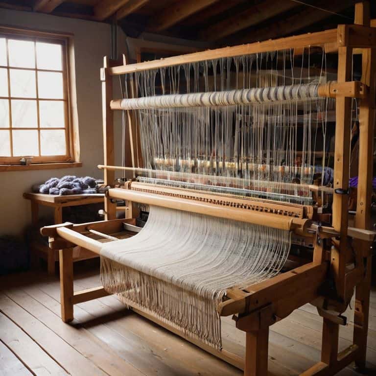What Is a Four Shaft Floor Loom