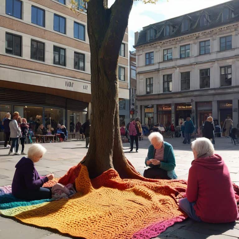 What Is Guerilla Knitting