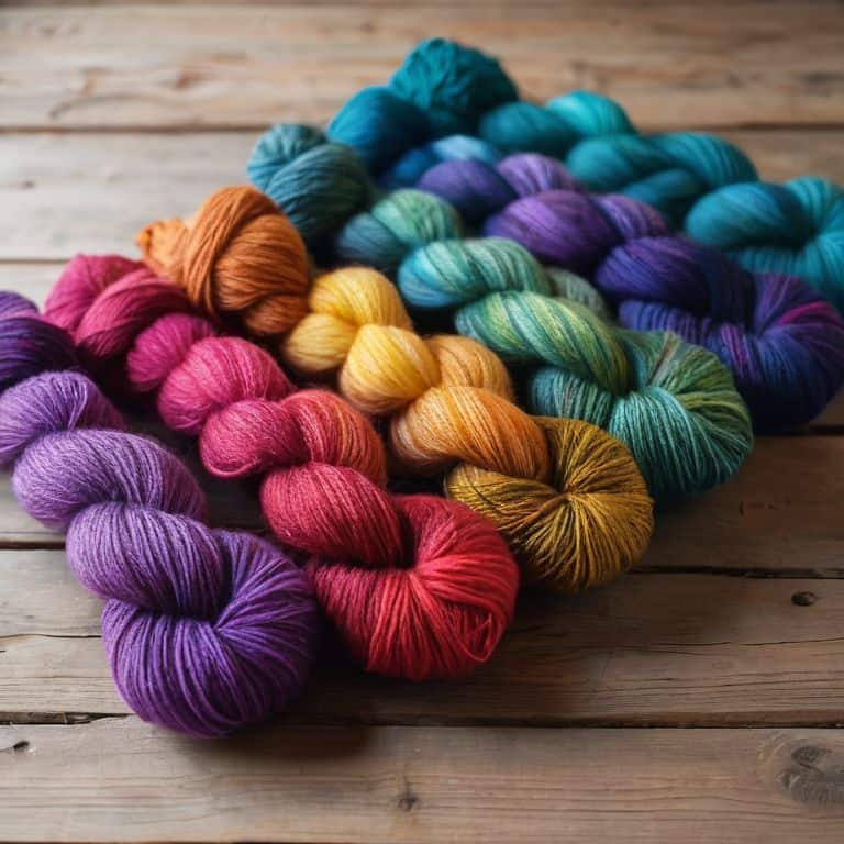 Key Features in Action Yarn Colors