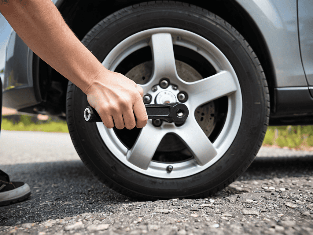 Flat Tire Change Made Easy