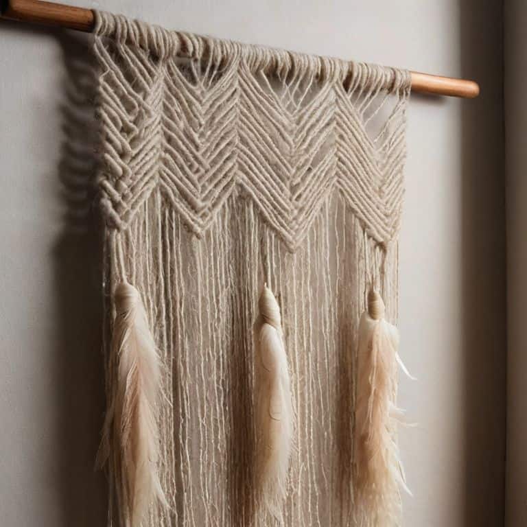 Weaving a Legacy: Wool Wall Hanging