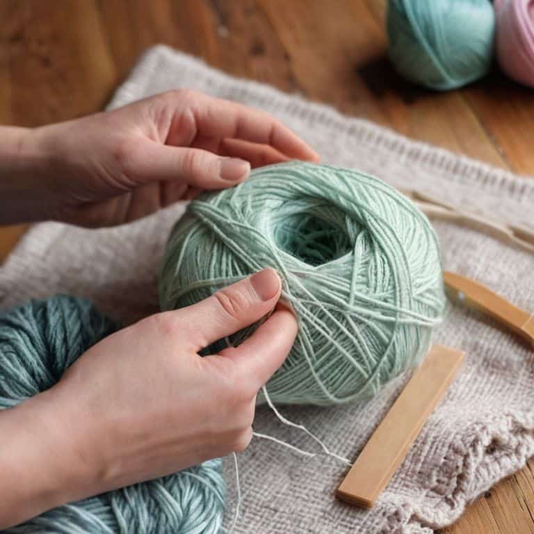 Weaving It All Together yarn label