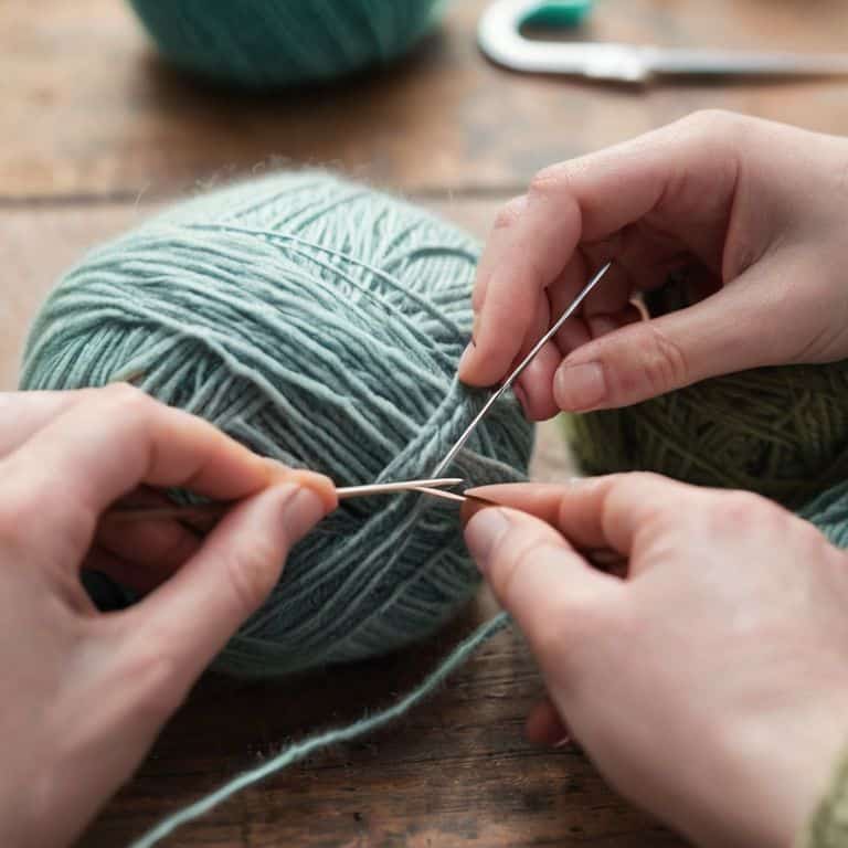 Weaving it All Together knitting gauge