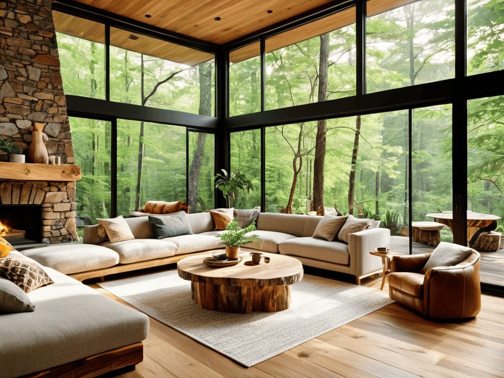 Biophilic Interior Design concept photo