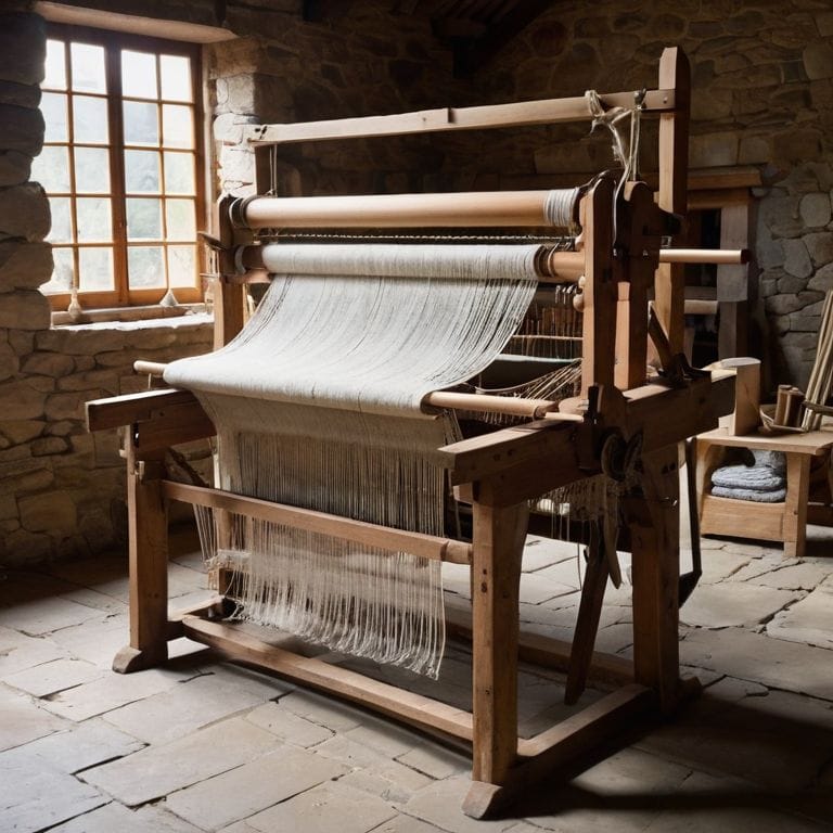 Four-shaft floor loom basics