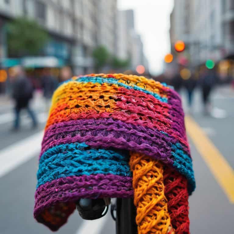 Guerilla knitting explained