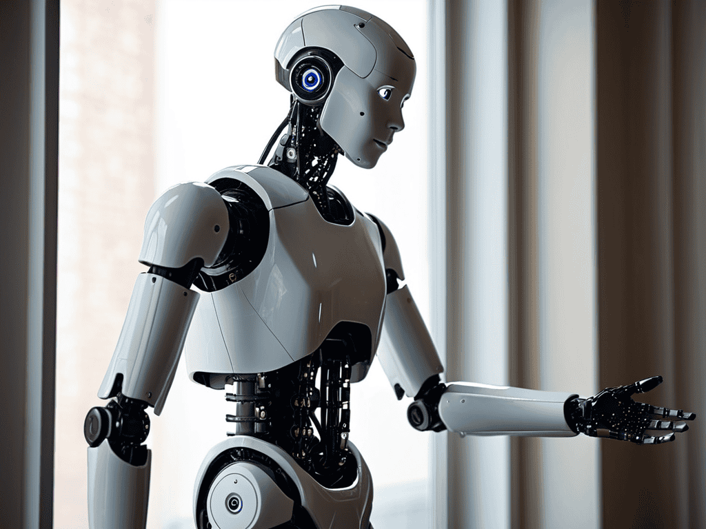 Uncanny Valley in Ai concept