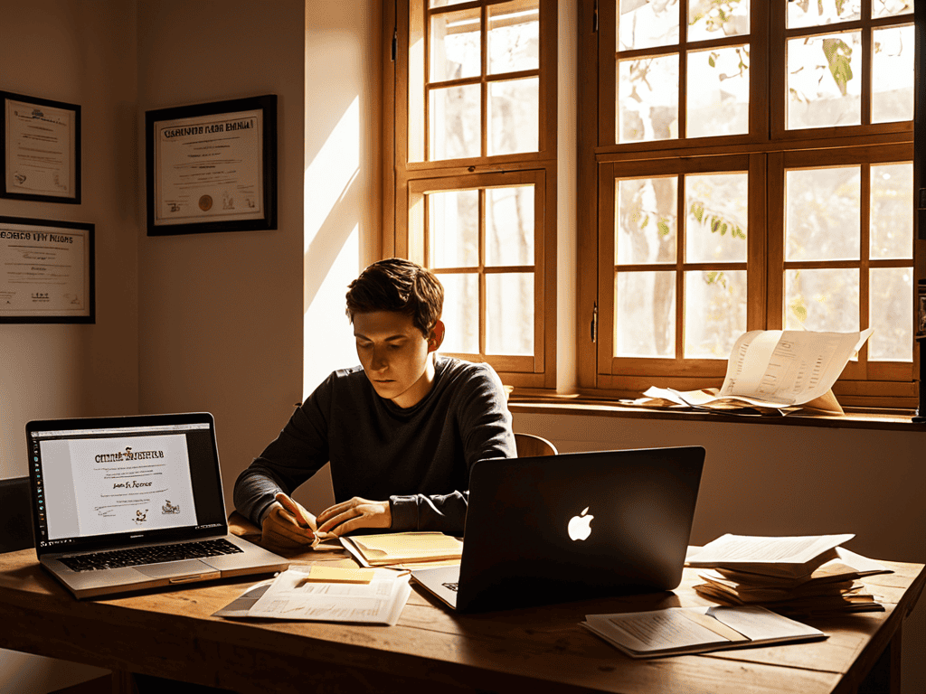 Online Learning ROI concept illustration
