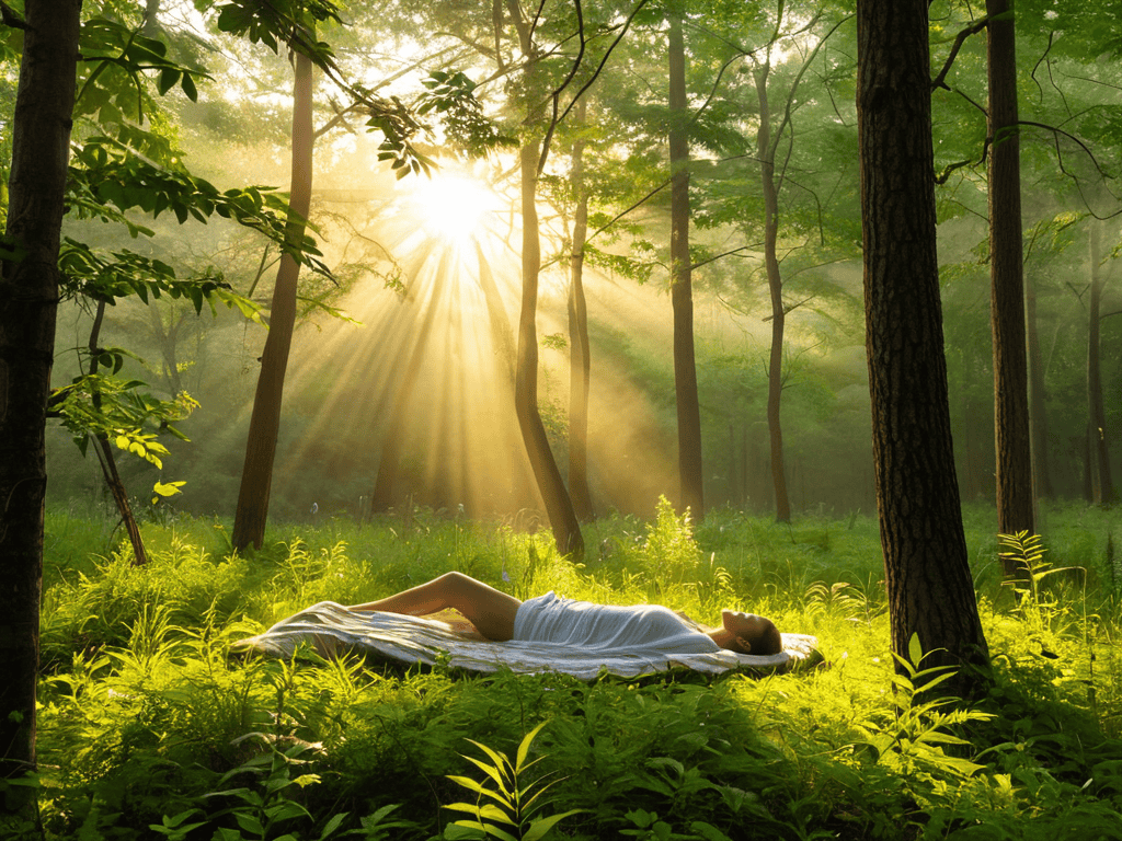 Sleep Syncing with nature outdoors