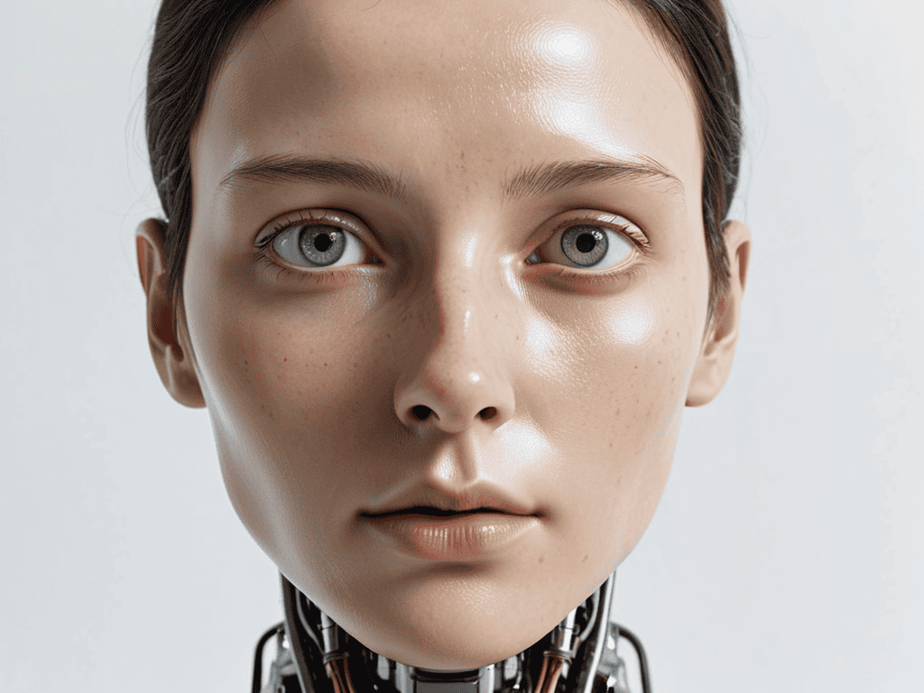 Uncanny Valley in AI robotics face