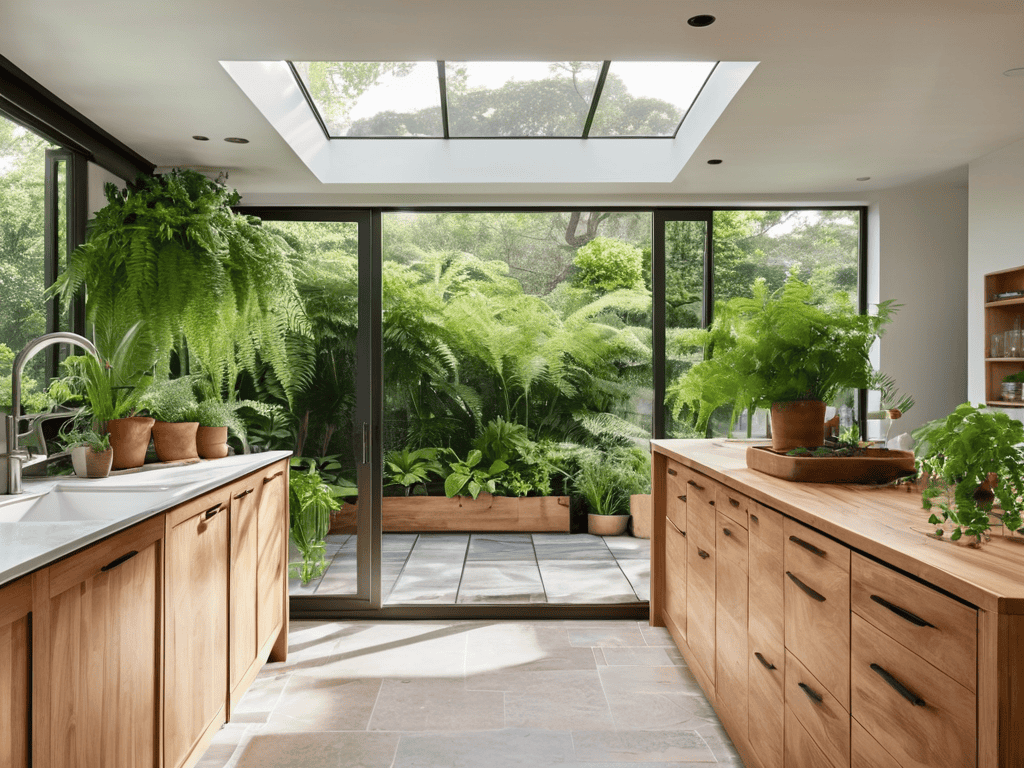 5 Ways outdoors into kitchen