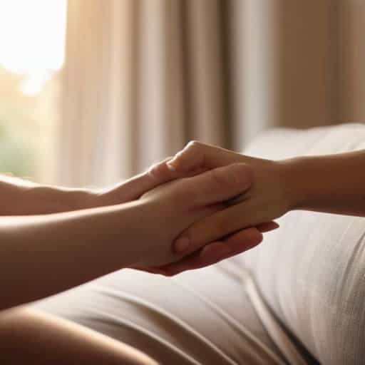 Attachment reparenting in love healing process.