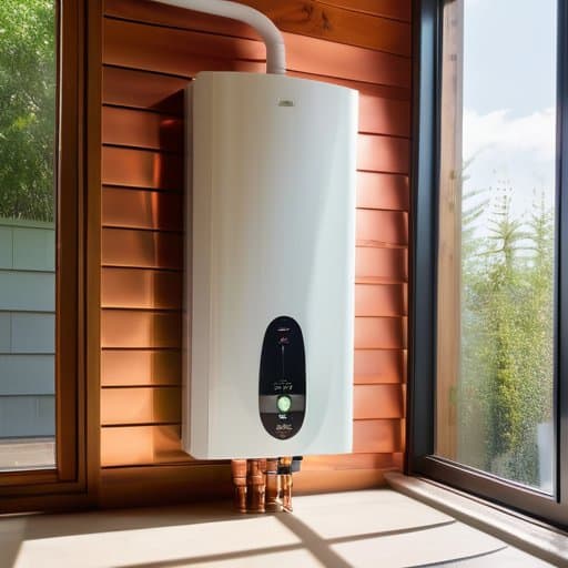 Heat pump water heater efficiency graph