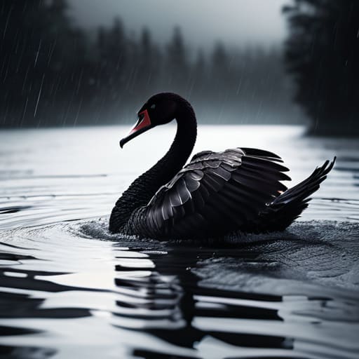Advanced Black Swan Tail-Hedging strategy concept.
