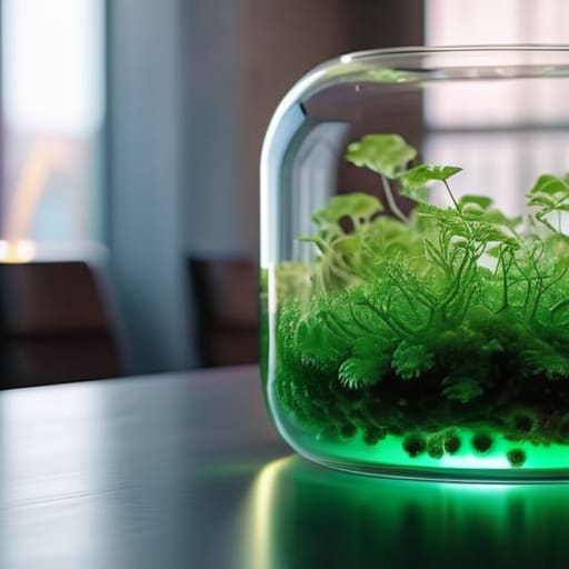 Harnessing Microalgae Oxygen Production for Pure Air