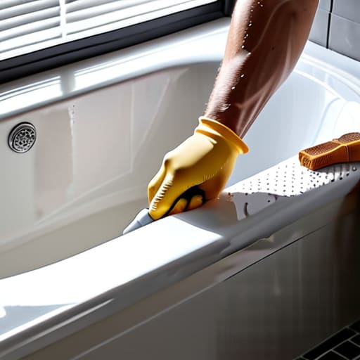 How to reseal a bath without a mess.